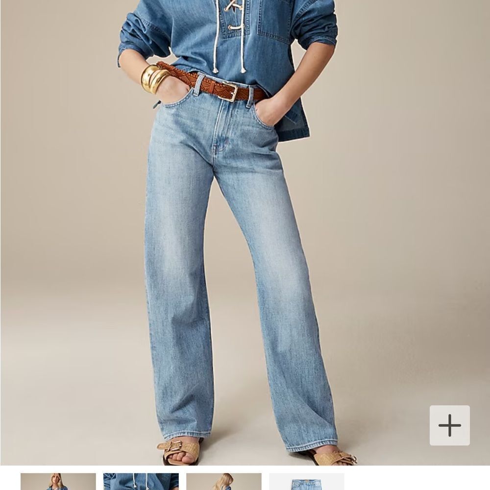 J. Crew Light Blue Flare Jeans